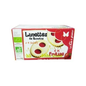 Lunettes de Romans Fraise 200g