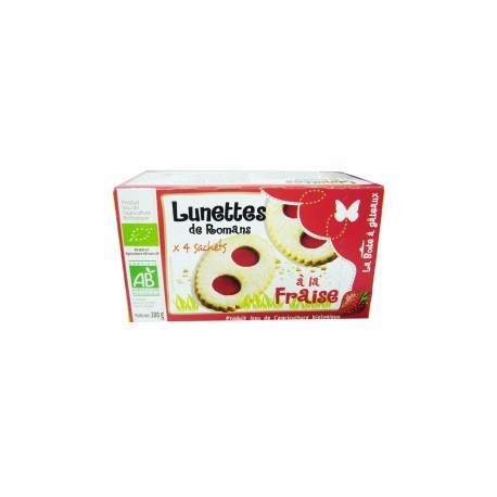 Lunettes de Romans Fraise 200g