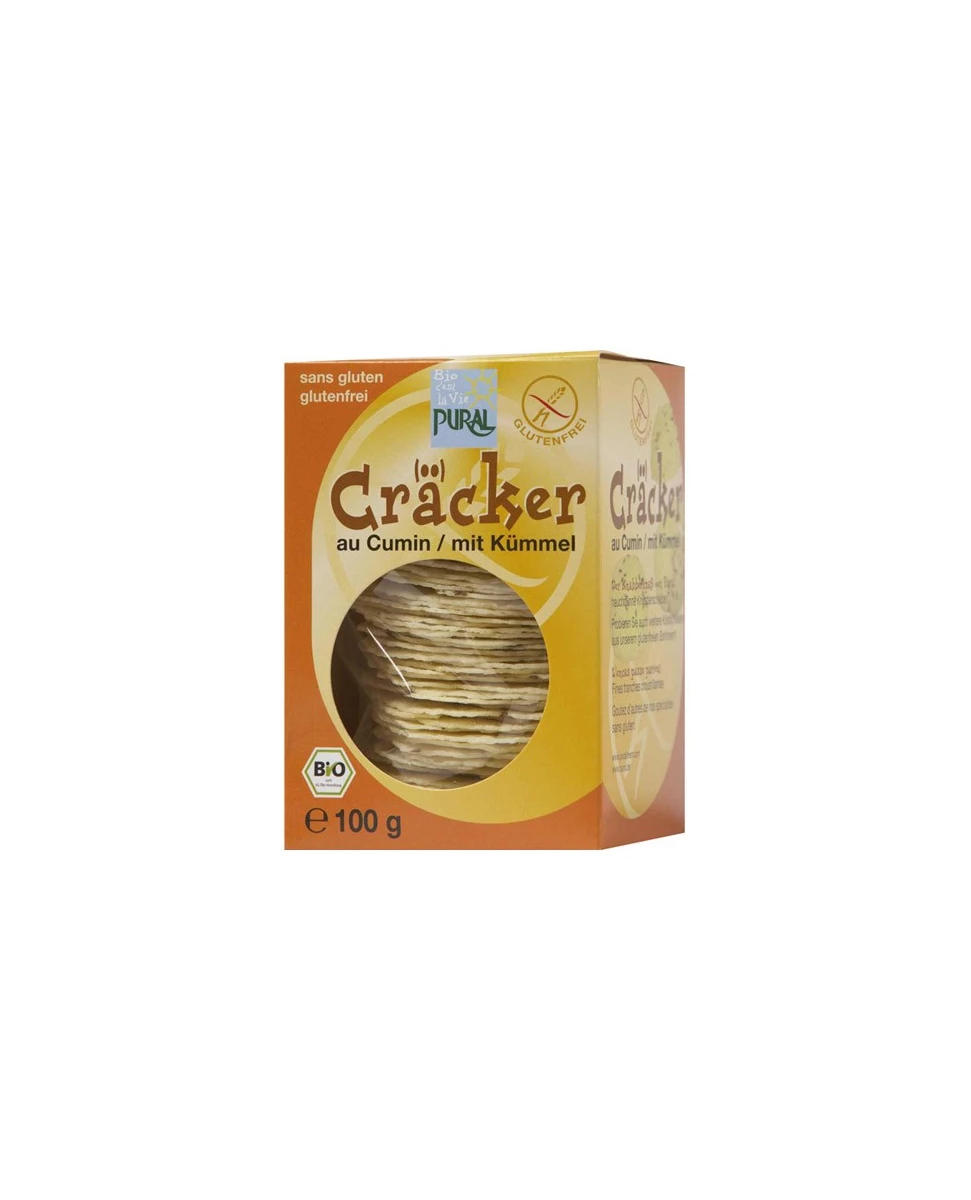 Cracker au Cumin 100g-Pural