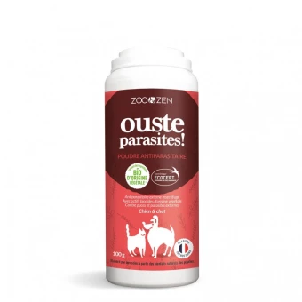 Poudre Anti-parasitaire Chien & Chat Bio - 100g - Zoo & Zen