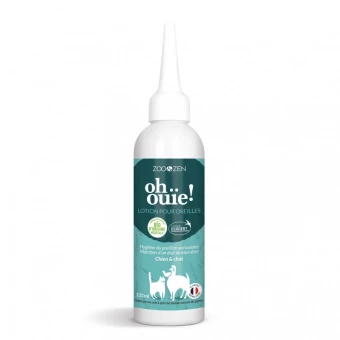 Lotion Pour Oreilles Chien & Chat Bio - 125ml - Zoo & Zen