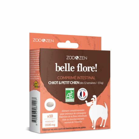 Comprimé Intestinal Chiot & Petit Chien Bio - x10 - Zoo & Zen