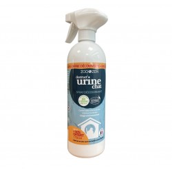 Spray Désodorisant Urine Chat - 500ml + 50% OFFERT - Zoo & Zen