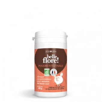 Poudre Bien-être Intestinale Animaux à Plume Basse-cour - 40g - Zoo & Zen