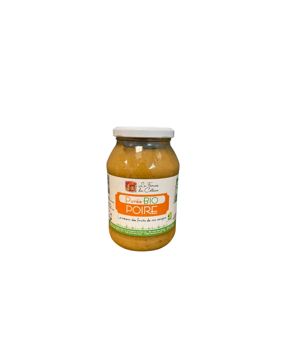 Purée de Poire - 480g - La Ferme du Coteau