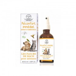 Les Fleurs de Bach Pour Animaux Spray d'Ambiance - 50ml - Elixirs & Co