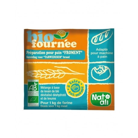 Bio-fournée Levain Froment - 35g - Natali