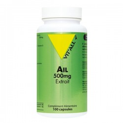 Ail 500mg - 100 Capsules - Vit'All+