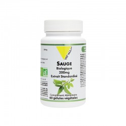 Sauge Bio 200mg - 60 Gelules - Vit'All+