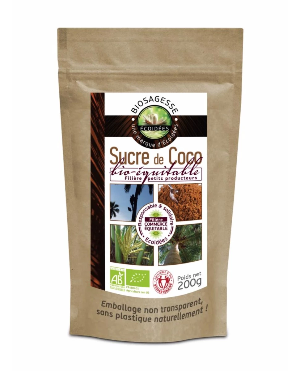 Sucre de Coco - 200g - Écoidées