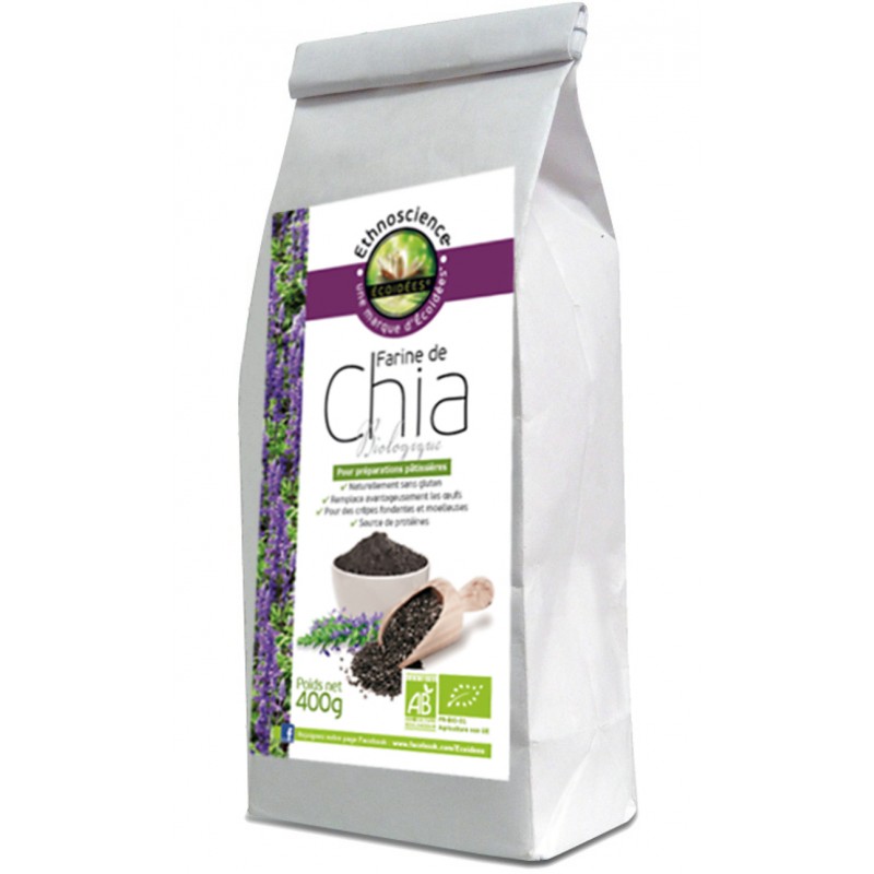 Farine de Chia Bio - 400g - Écoidées