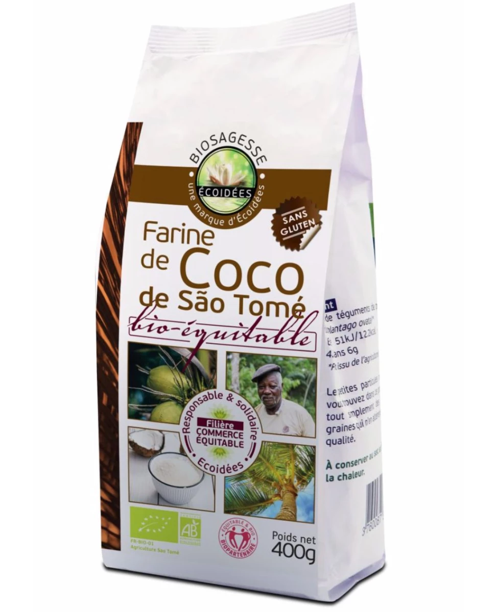 Farine de Coco - 400g - Écoidées