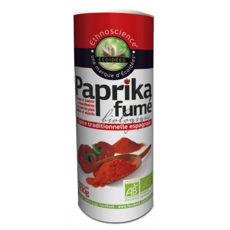 Paprika Fumé Bio - 100g - Ecoidées