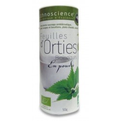 Feuille d'Ortie Bio en Poudre - 50g - Écoidées