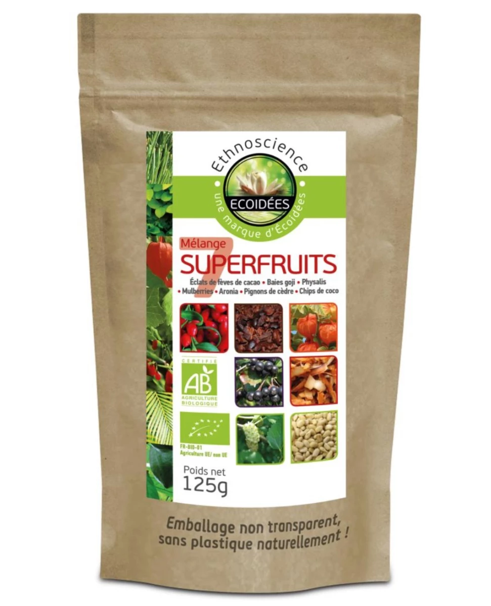 Mélange 7 Superfruits Bio - 125g - Écoidées