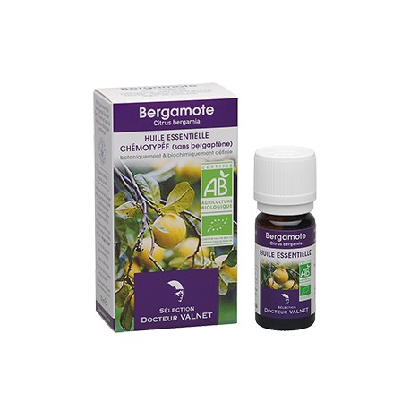 Bergamote, Huile Essentielle 10ml-Docteur Valnet