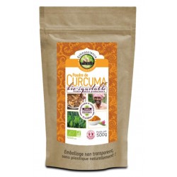 Poudre de Curcuma Bio - 500g - Écoidées