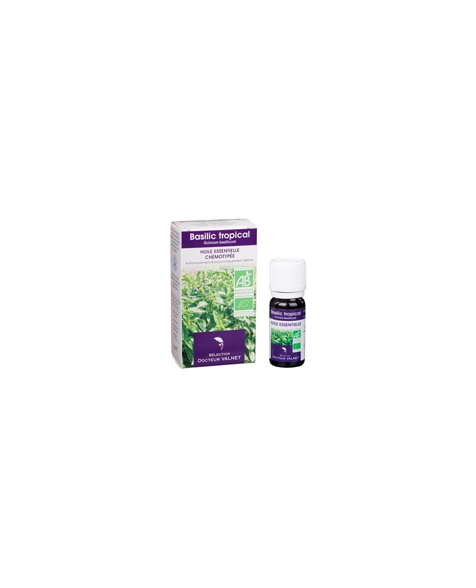 Basilic, Huile Essentielle 10ml-Docteur Valnet