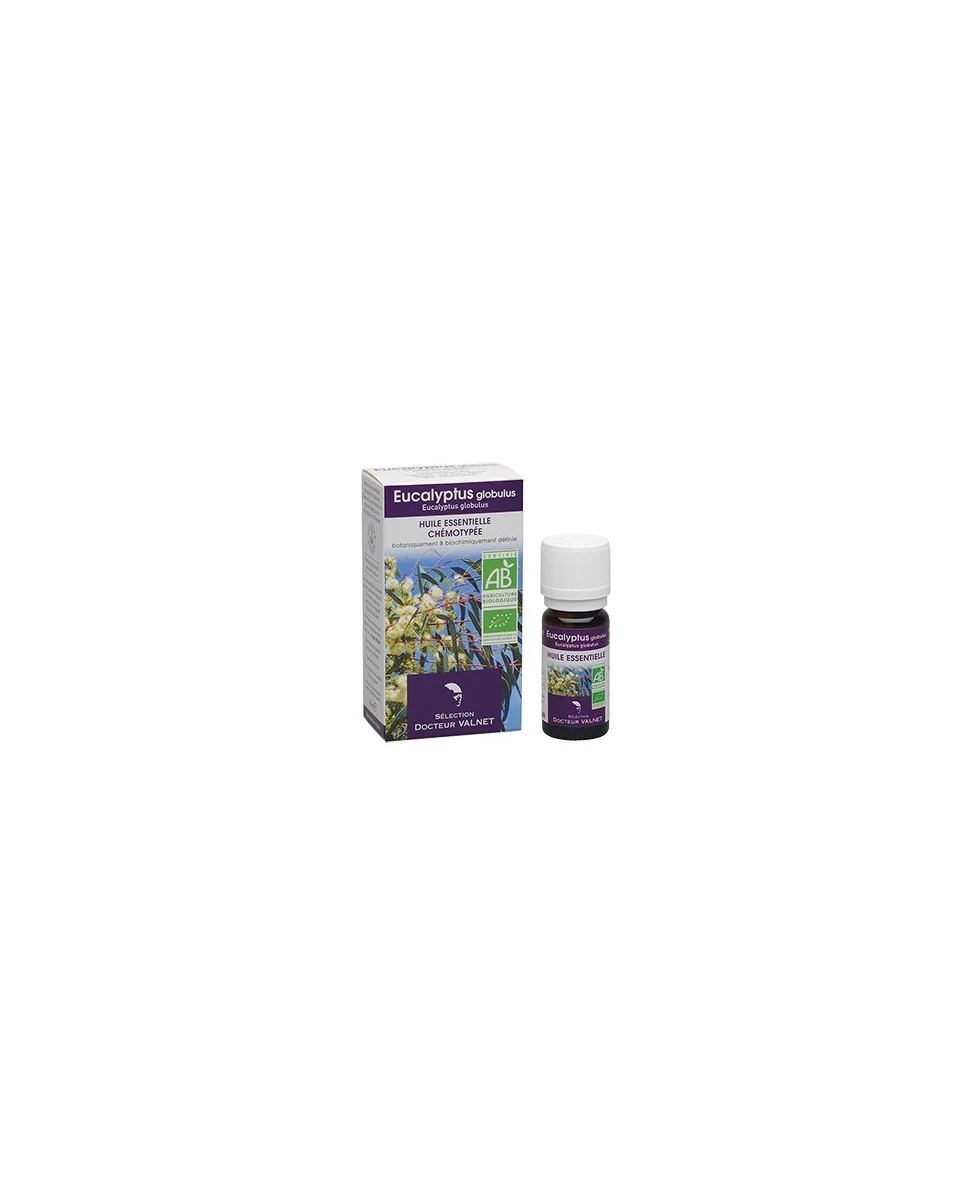 Eucalyptus globulus, Huile Essentielle 10ml-Docteur Valnet