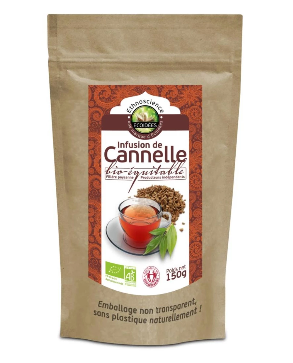 Infusion de Cannelle Bio - 150g - Écoidées