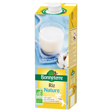 Boisson végétale au Riz Calcium 1L-Bonneterre