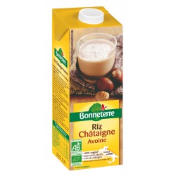 Boisson végétale au Riz Châtaigne Avoine 1L-Bonneterre