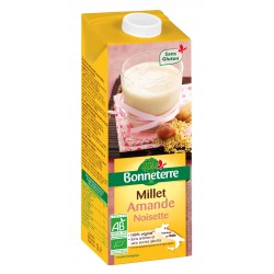 Boisson végétale au Millet Amande Noisette 1L-Bonneterre