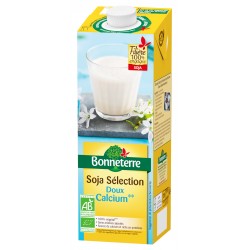 Boisson végétale au Soja Doux Calcium 1L-Bonneterre