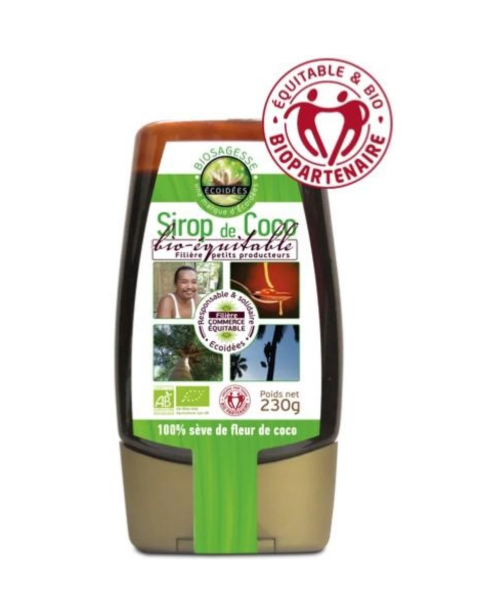 Sirop de Coco Bio - 230g - Écoidées