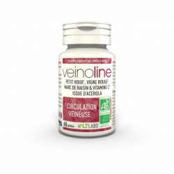 Veinoline Circulation Veineuse & Lymphatique - 60 Gélules - LT Labo