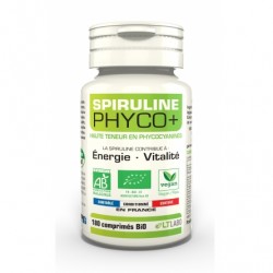 Spiruline Bio Phyco+ - 180 Comprimés - LT Labo