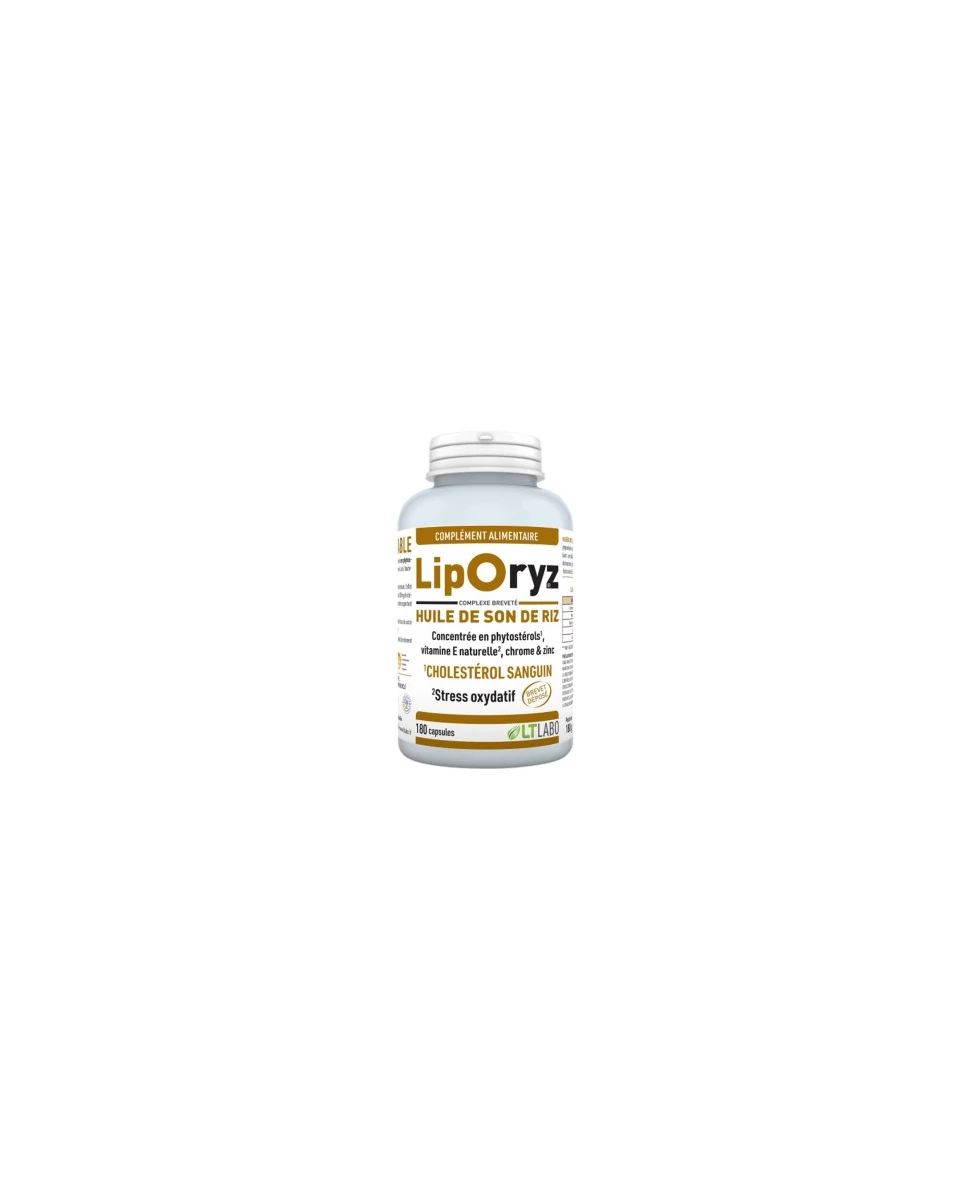 LipOryz Huile de Son de Riz - 100 Gélules - LT Labo