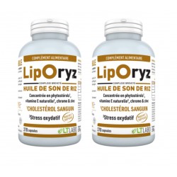 LipOryz Huile de Son de Riz - Lot de 2x270 Gélules - LT Labo