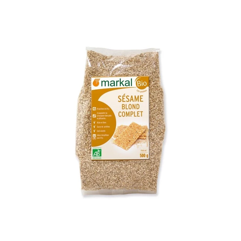 Sésame Blond Complet 500g-Markal