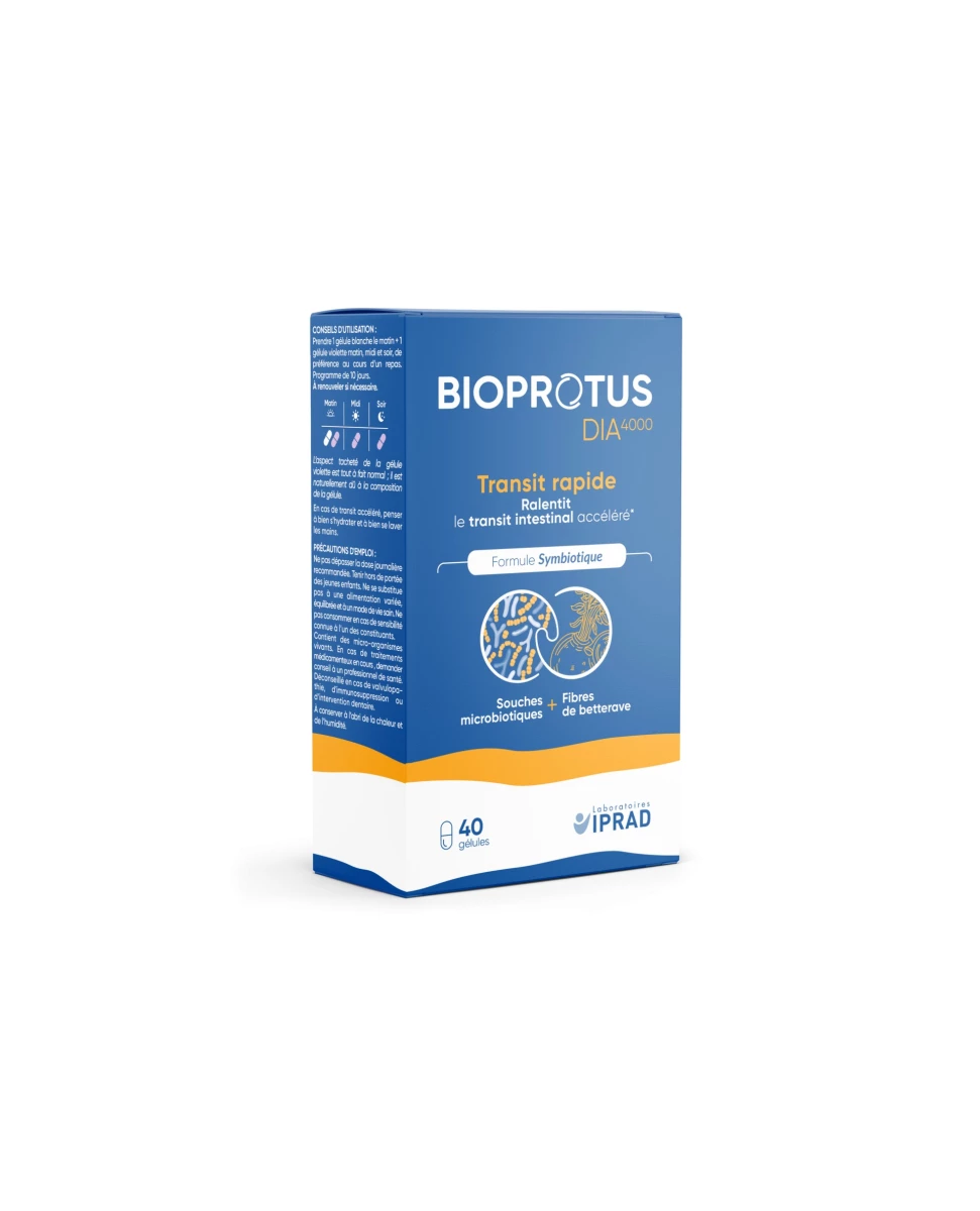 Bioprotus Dia 4000 - 40 Gélules - Laboratoire IPRAD