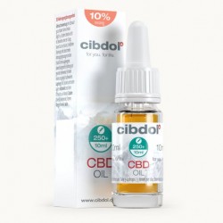 Huile de CBD Bio 10% - 10ml - Cibdol