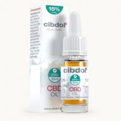 Huile de CBD Bio 15% - 10ml - Cibdol