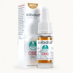 Huile de CBD Bio 30% - 10ml - Cibdol