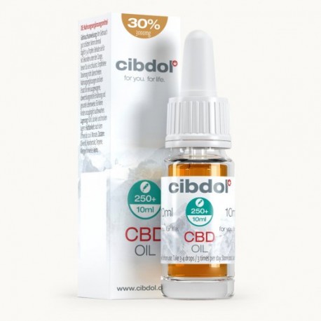 Huile de CBD Bio 30% - 10ml - Cibdol