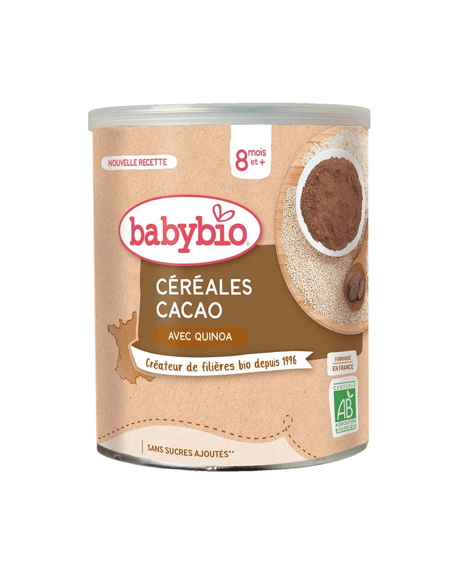 Céréales Cacao avec Quinoa -220g - Babybio