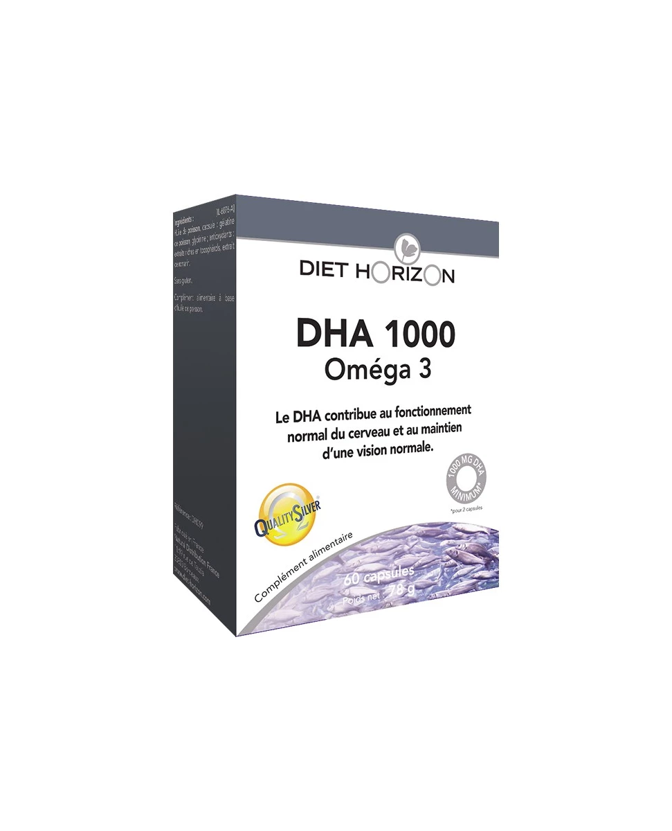 DHA 1000 - 60 Capsules - Diet Horizon