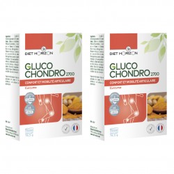Lot de 2 Boites de Gluco Chondro 2700 - 2x60 Comprimés - Diet Horizon