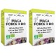 Lot de 2 boites Maca Force 3 Bio - 2x60 Gélules - Diet Horizon