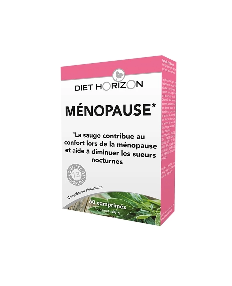 Ménopause - 60 Comprimés - Diet Horizon