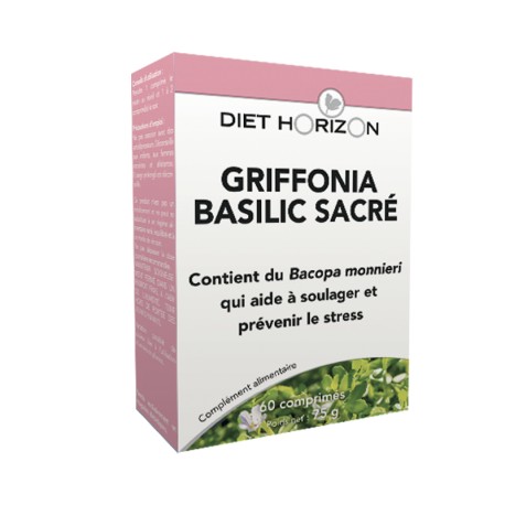 Griffonia Basilic Sacré - 60 Comprimés - Diet Horizon