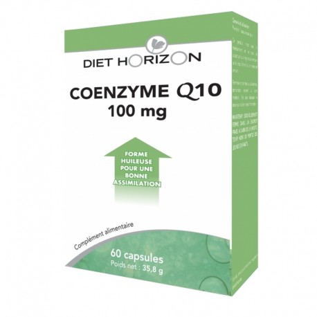 Coenzyme Q10 - 100mg - 60 Comprimés - Diet Horizon