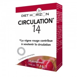 Circulation 14 - 45 Comprimés - Diet Horizon