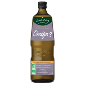 Huile Oméga 3 Bio - 1L - Emile Noël