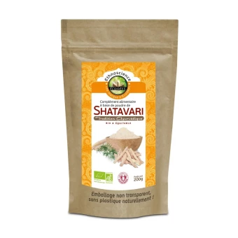 Shatavari Poudre - 200g - Ecoidées