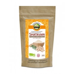 Shatavari Poudre - 200g - Ecoidées